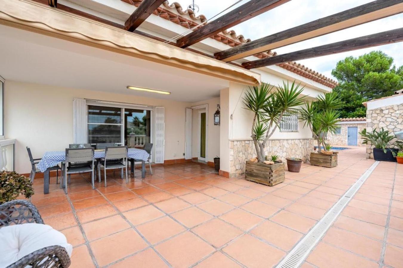 Catalunya Casas Tranquil Paradise, Private Pool And Only 200 Meters To Beach! L'Ampolla Eksteriør bilde